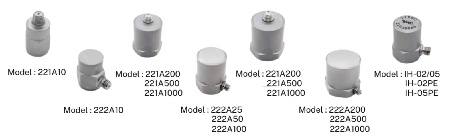 General purpose accelerometers